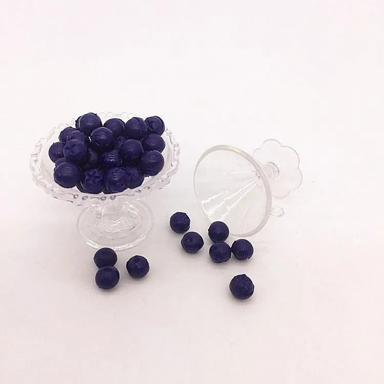 Miniature Dollhouse Food Set with Snacks, Cakes, Drinks & Wine