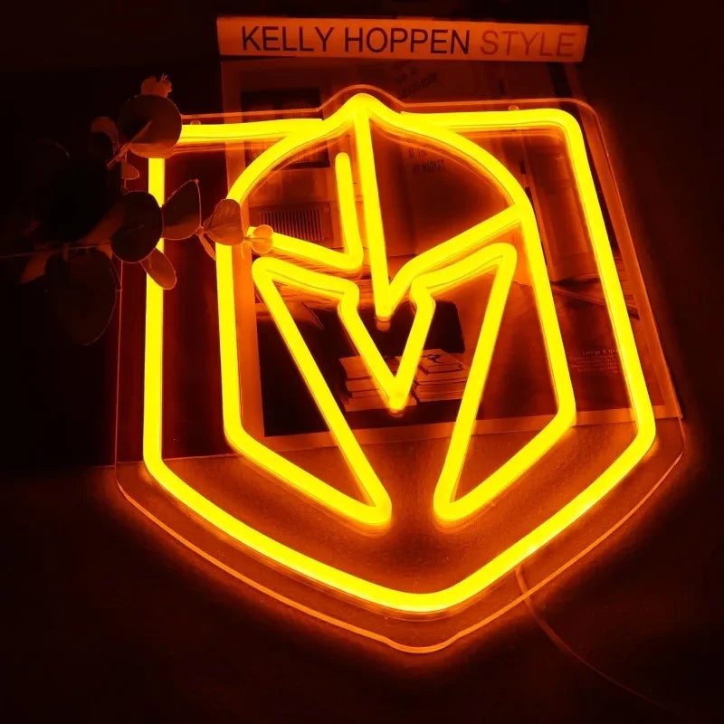 Football Neon Sign LED Wall Light for Fan Rooms and Bars