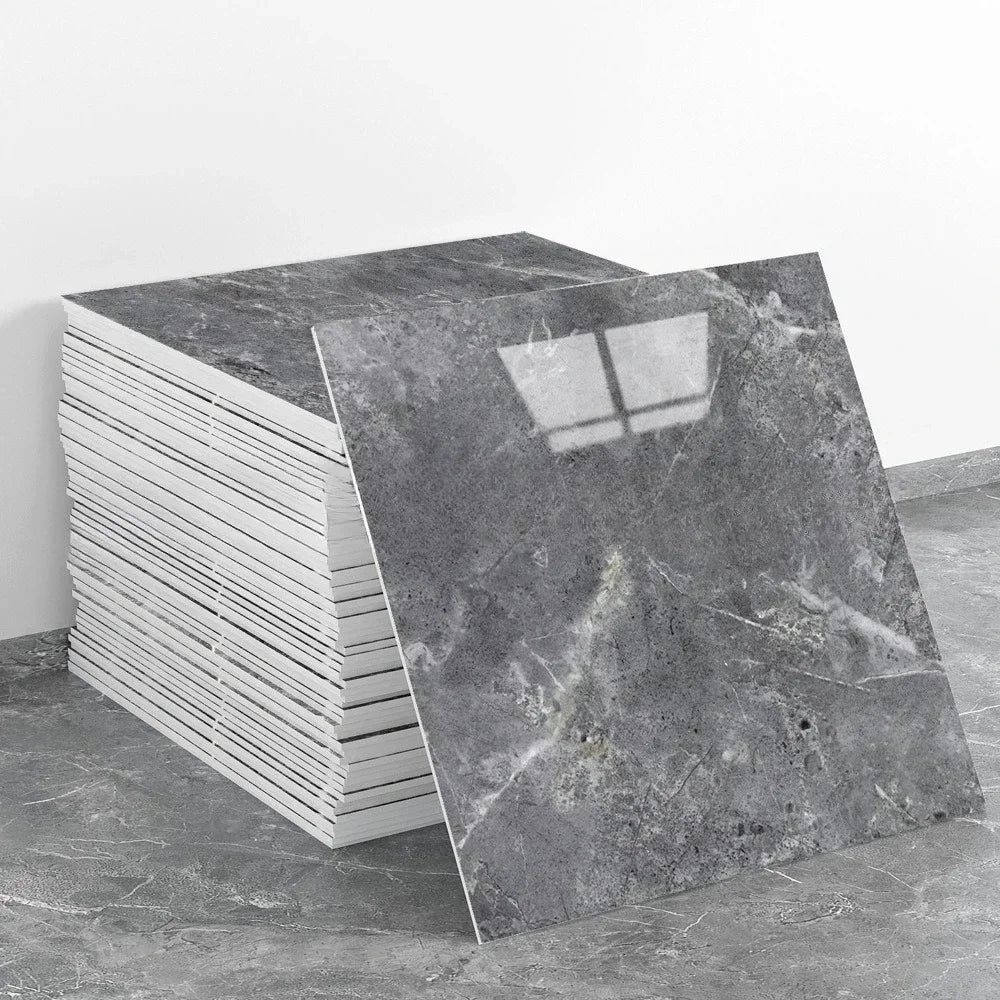 3D Marble Effect Peel-and-Stick Tile Stickers (Set of 10)