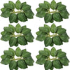 A set of green foam roses used for wedding and home décor