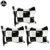 Race Car Birthday Party Balloon Decoration Set with Traffic Lights, Cones & Checkered Flags