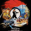 Poster for the movie The New James Bond Living on the Edge featuring a man in a tuxedo and soldiers.