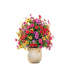 Artificial Petunia Flowers with Ground Stakes – 18" Outdoor Faux Flowers for Garden & Porch Decor
