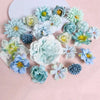 Mixed Silk Rose Artificial Flowers for Home & Wedding Decor