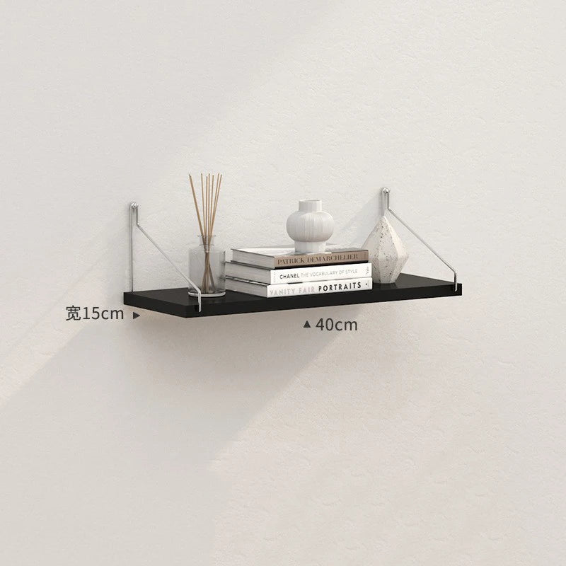 No-Drill Floating Wall Shelves for Living Room, Bedroom, and Entryway
