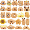 Adorable Plush Keychain Set – 24 Cute Backpack Charms for Kids and Party Favors