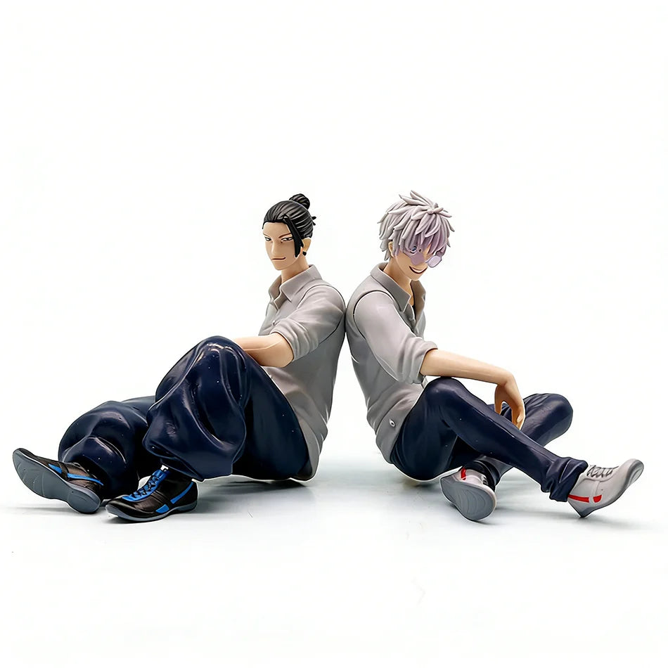 Jujutsu Kaisen Satoru Gojo & Suguru Geto Sitting Pose PVC Figures