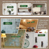 Wall decor featuring vintage retro metal street signs like Stoner Ave, Mary Jane Lane, and Exit 420 on a rustic wall.