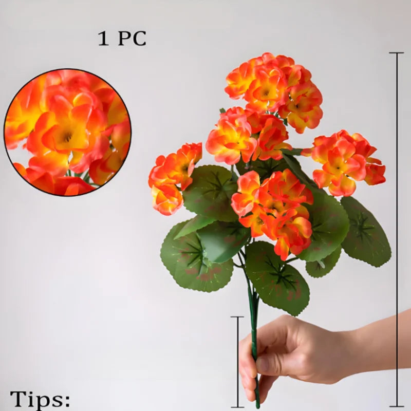 Elegant Silk Rose Bouquet – 35cm Artificial Flower Arrangement