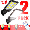 Solar-Powered Motion Sensor Security Light with 108 LEDs