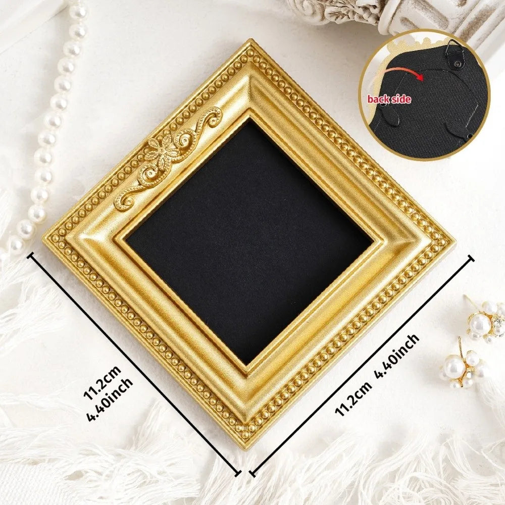 Ornate Resin Hanging Photo Frame for Vintage Décor