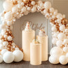 Spandex Cylinder Stand Covers for Weddings and Events