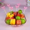 Eco-Friendly Bamboo Cocktail Picks with Cute Toppers (100 Pack)