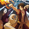 Poster for Avatar The Last Airbender The Search Part Three featuring characters in dynamic action poses