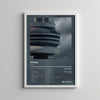 A framed canvas wall art featuring the Drake album cover with a dark, moody aesthetic.
