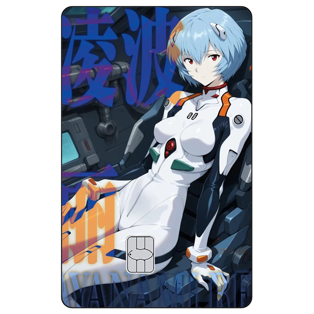 Matte Anime Card Skin Sticker for Credit and Debit Cards