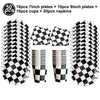 Race Car Birthday Party Balloon Decoration Set with Traffic Lights, Cones & Checkered Flags