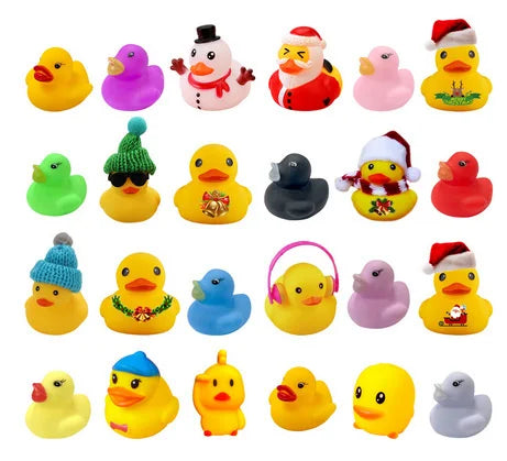 24-Day Christmas Rubber Duck Advent Calendar