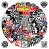 50 Piece Classic Rock & Punk Band Sticker Pack – Waterproof for Laptops, Phone Cases, and More