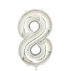 Large Red Number Foil Balloon for Birthday and Anniversary Decor