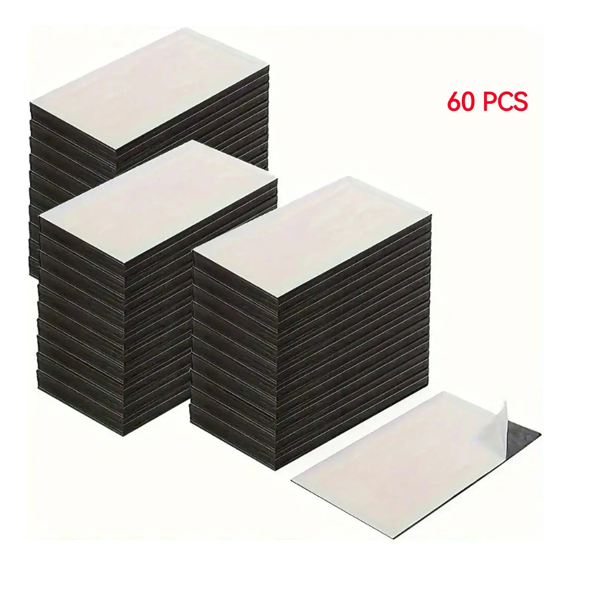Flexible Adhesive Magnet Sheets (3.5" x 2")