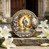 Easter "The Lord Is Risen" Inspirational Coin — Faith & Prayer Keepsake