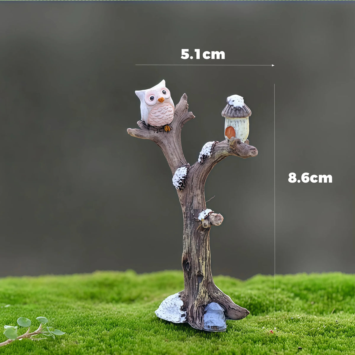 Miniature Fairy Garden Ornaments | Set of Resin Accents