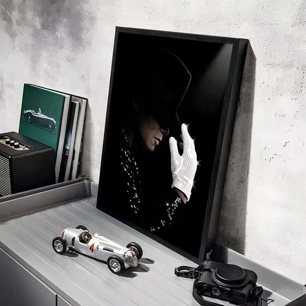 Michael Jackson Iconic Poster Wall Decal – HD Self-Adhesive Art