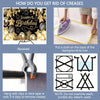 Instructions for removing creases from clothing using an iron and hanging methods.