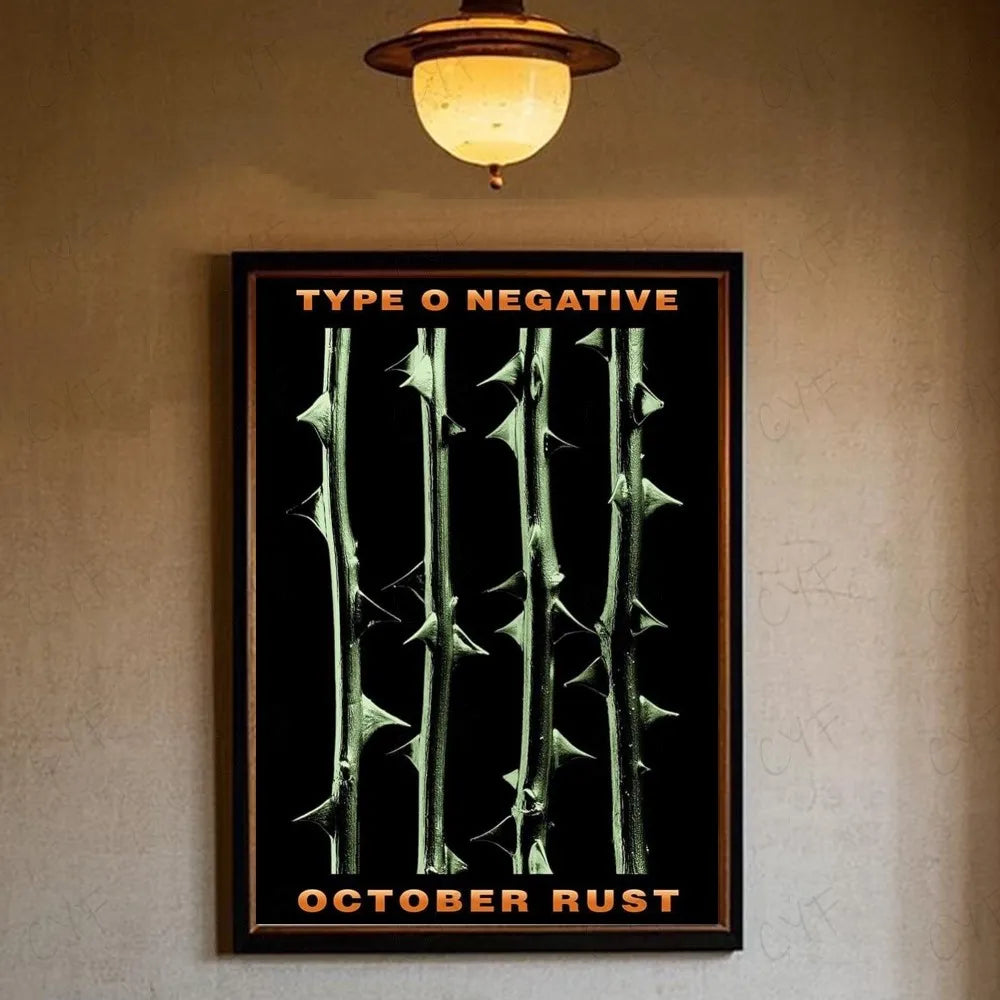 Type O Negative Band Poster – HD Art Print for Walls