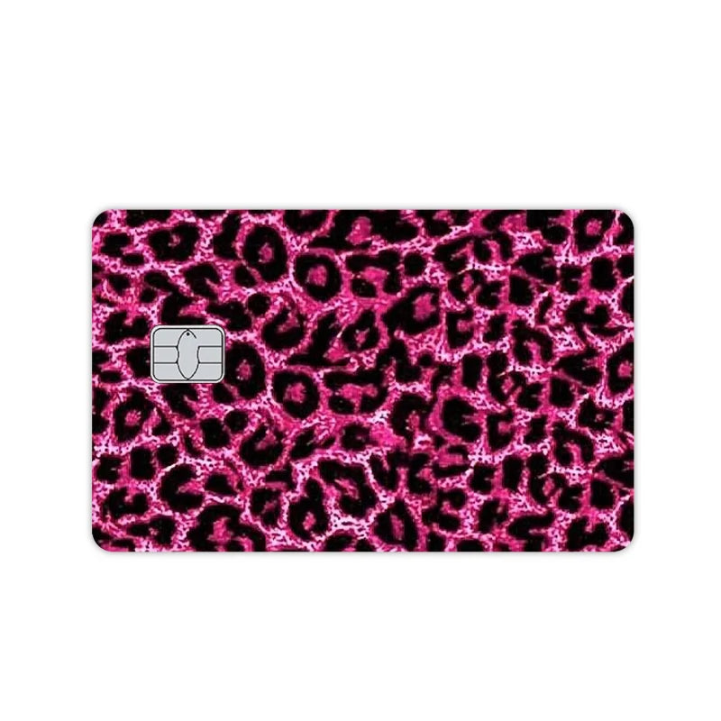 Leopard Print Card Skin for Credit and Debit Cards