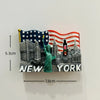 3D Resin Fridge Magnets – Iconic American Landmarks