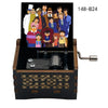 A music box featuring an illustration of characters from Detective Conan anime.
