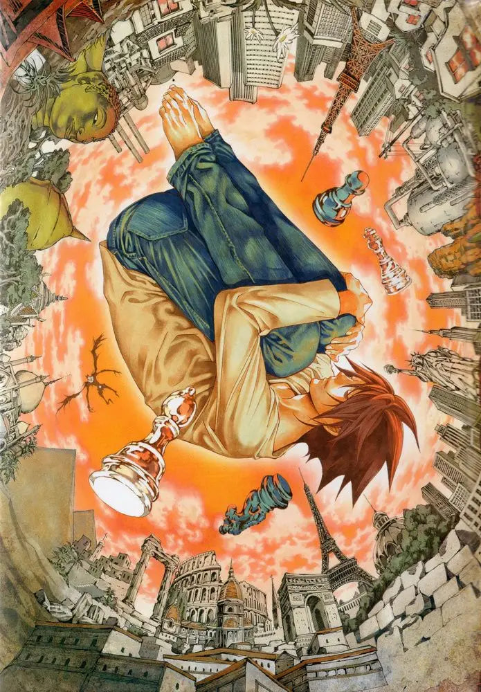 Death Note Anime Canvas Wall Art - Yagami Light Poster