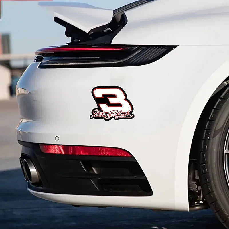 Dale Earnhardt #3 Vinyl Decal - Weatherproof for Car & Truck