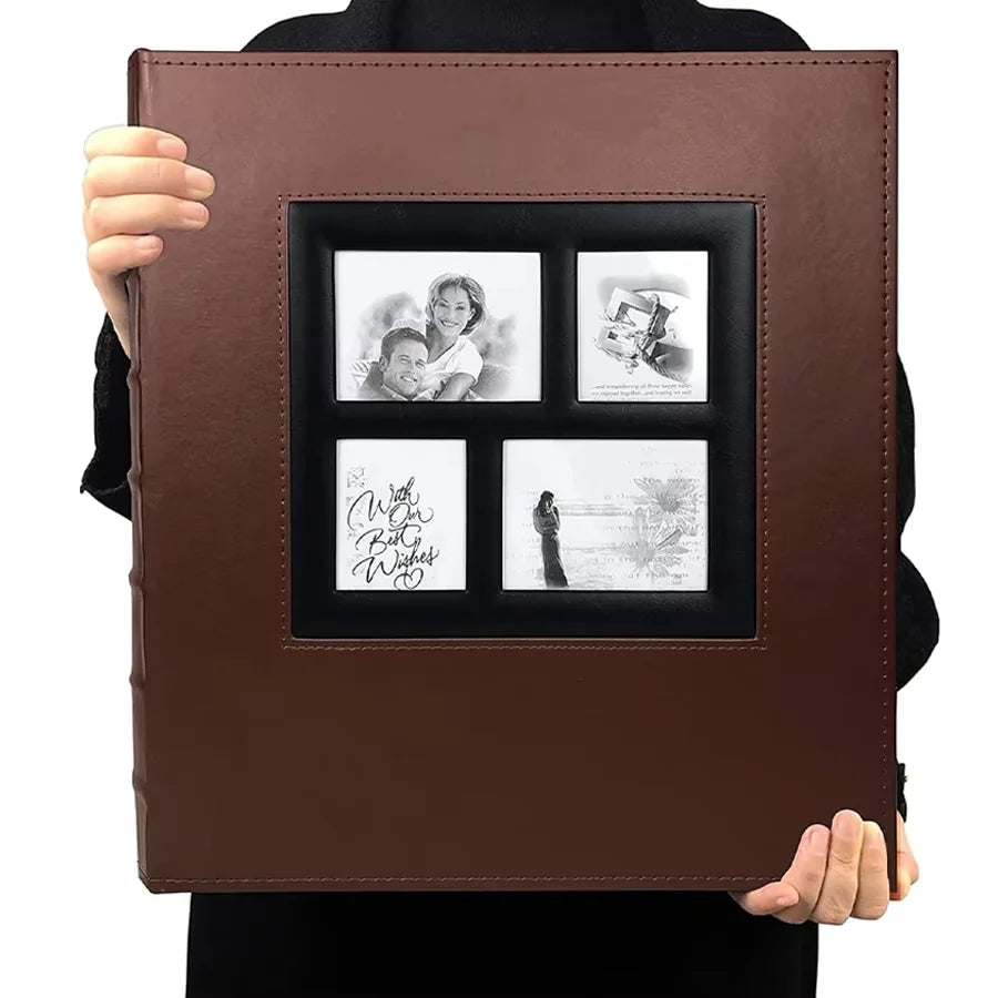 Luxury Leather Photo Album (4x6) for Memories