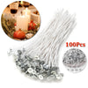 Smokeless Candle Wicks for Soy Wax and Pillar Candles (100-Pack)