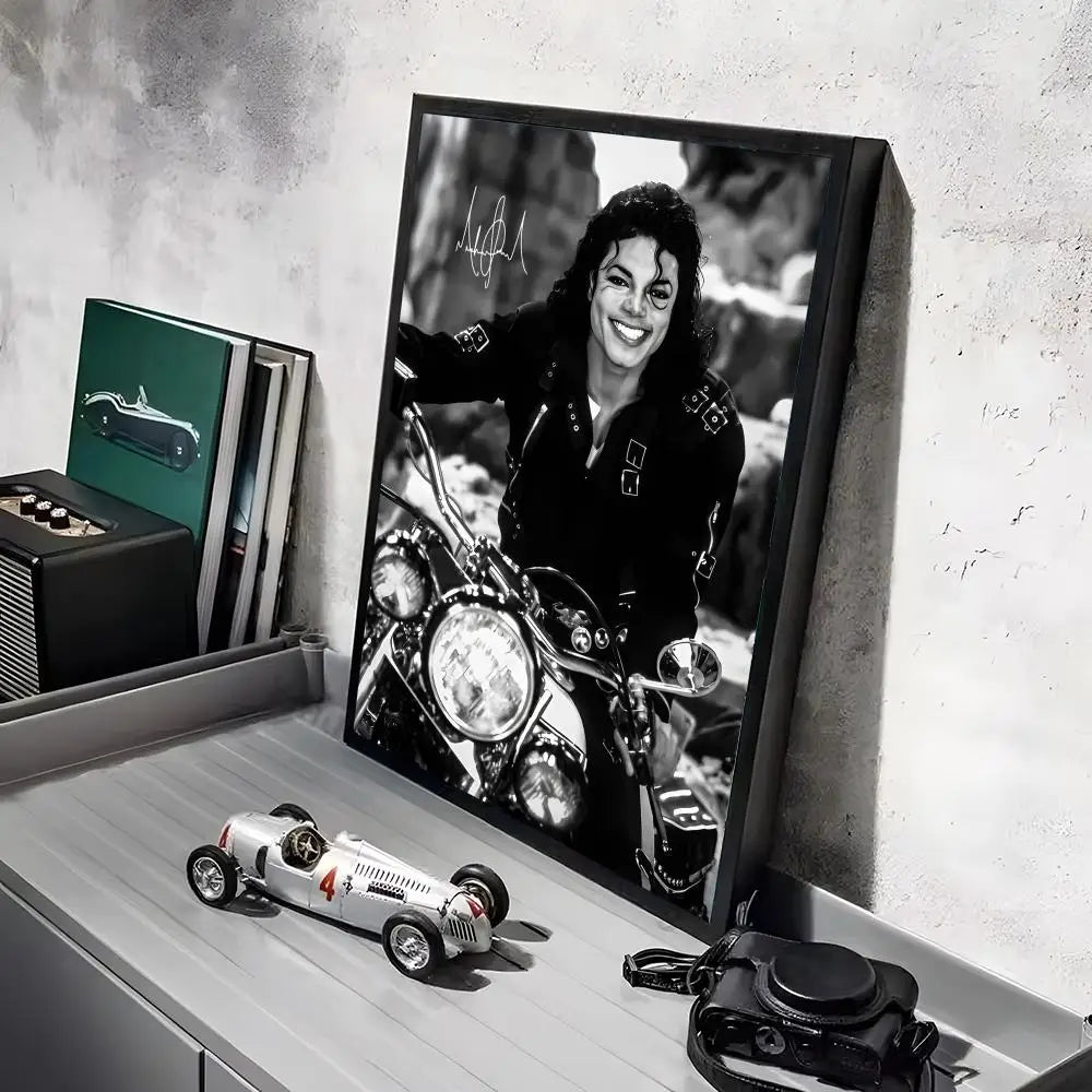 Michael Jackson Iconic Poster Wall Decal – HD Self-Adhesive Art