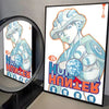 Anime canvas wall art featuring a character in a helmet and blue outfit from Hunter x Hunter