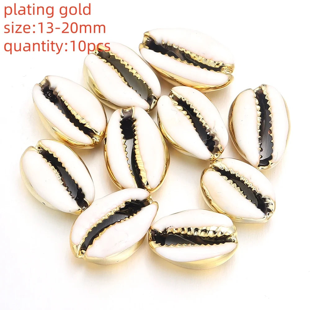 Natural Sea Snail Shell Beads for DIY Jewelry Making