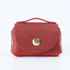 Genuine Leather Coin Purse with Secure Hasp Closure