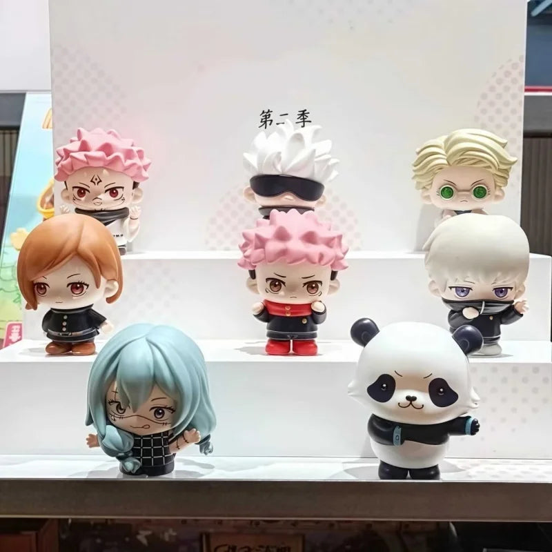 Blind box collectible featuring Gojo and Geto characters from Jujutsu Kaisen Season 2