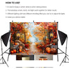 Evil Clown Circus Halloween Photography Backdrop