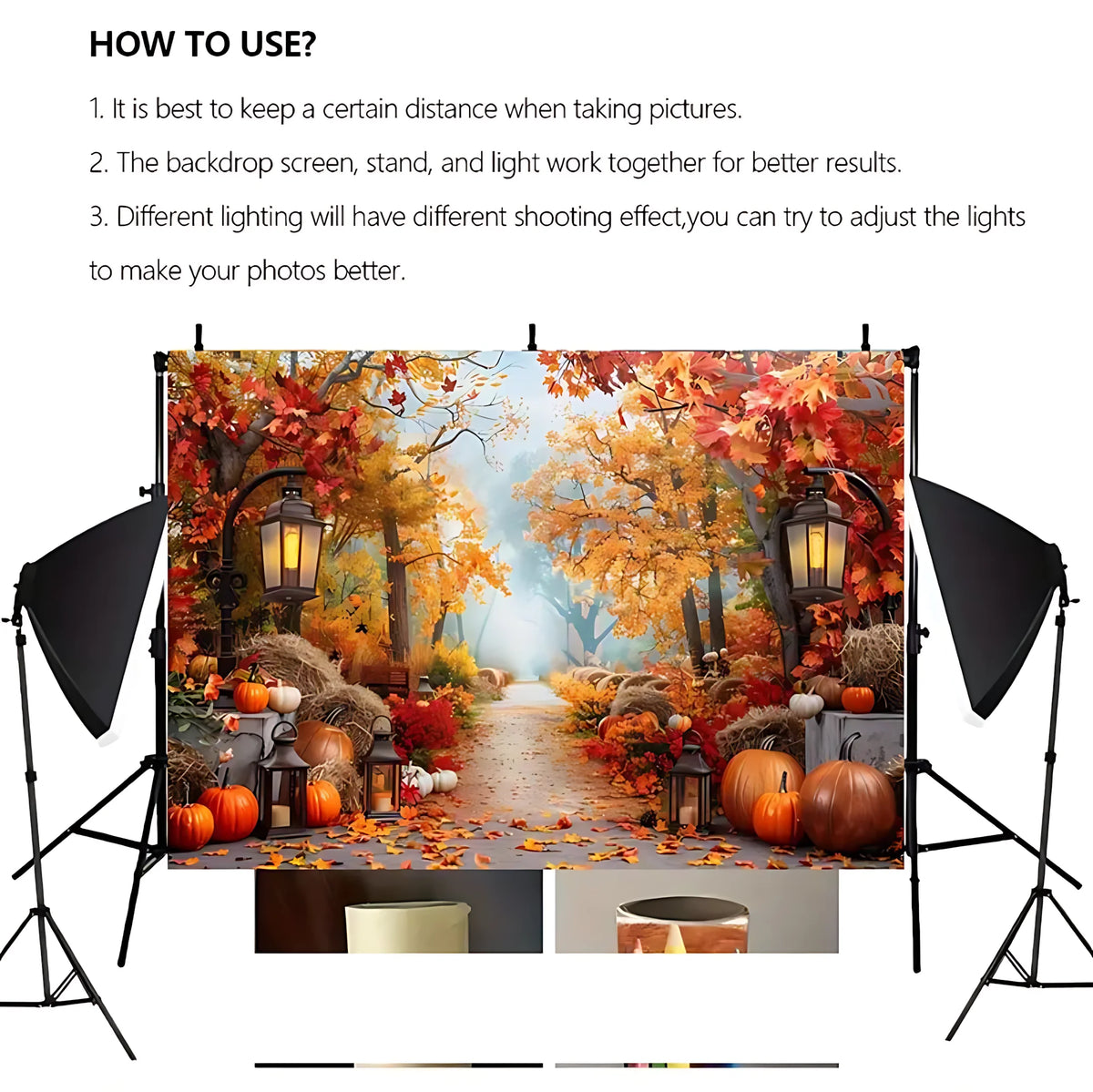 Evil Clown Circus Halloween Photography Backdrop