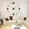 Frameless Acrylic Digital Wall Clock