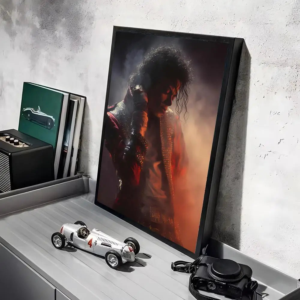 Michael Jackson Iconic Poster Wall Decal – HD Self-Adhesive Art