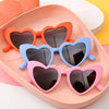 Kids Heart-Shaped Sunglasses with UV400 Protection