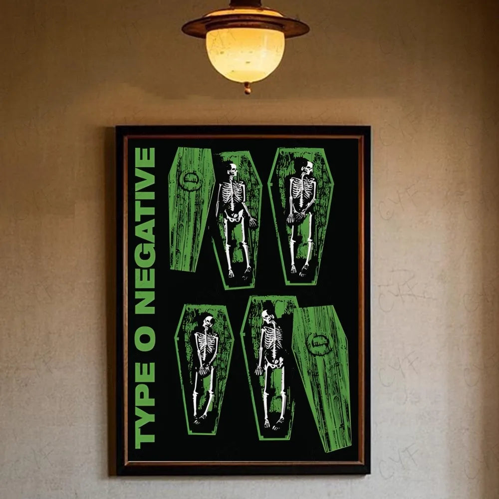 Type O Negative Band Poster – HD Art Print for Walls