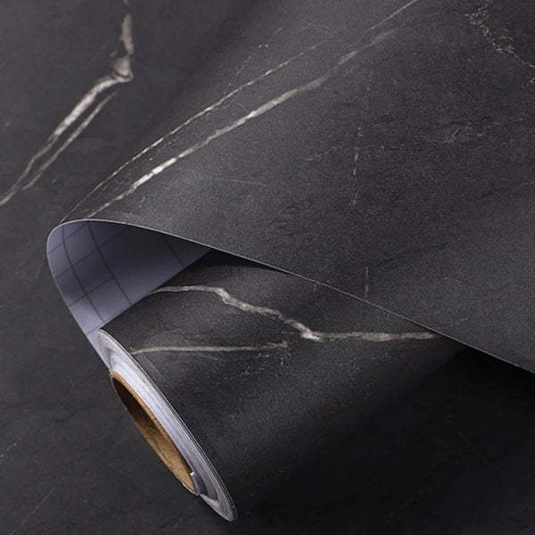 Self-Adhesive Matte Marble Wallpaper for Kitchen, Cabinets & Countertops
