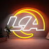 Football Neon Sign LED Wall Light for Fan Rooms and Bars